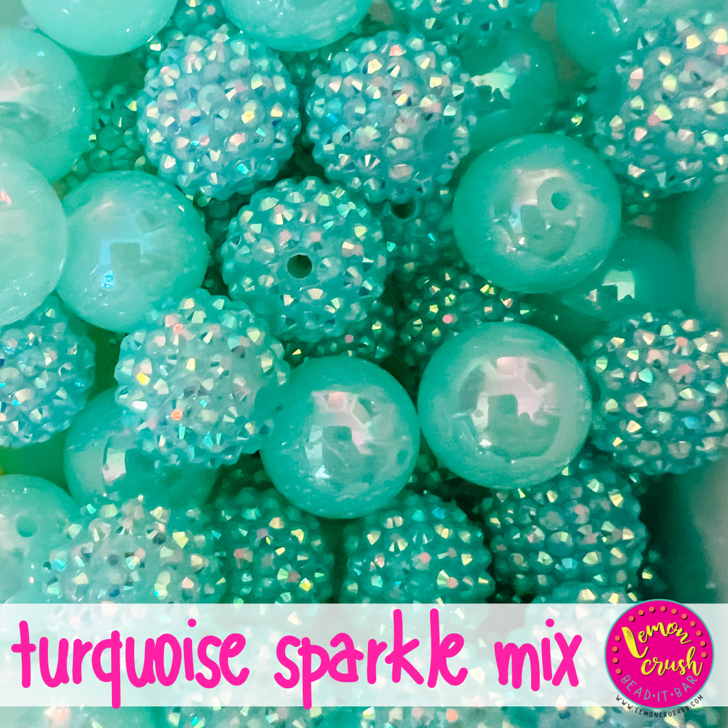 Turquoise Sparkle Mix