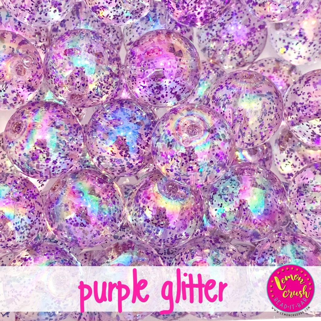 Purple Glitter