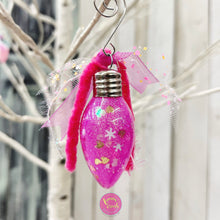 Load image into Gallery viewer, Glitter Bulb Ornament
