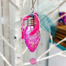Load image into Gallery viewer, Glitter Bulb Ornament
